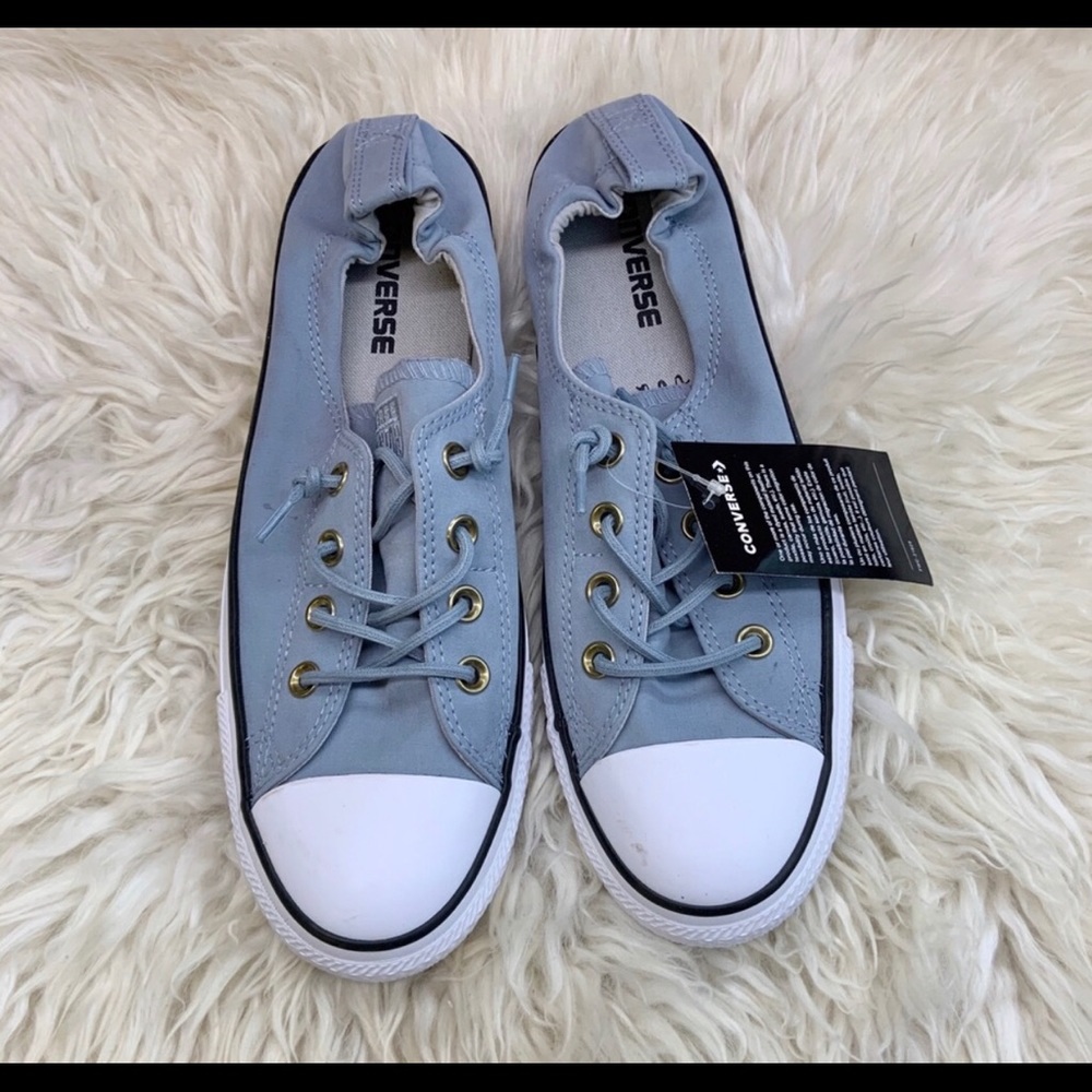 Converse blue & white sz 10